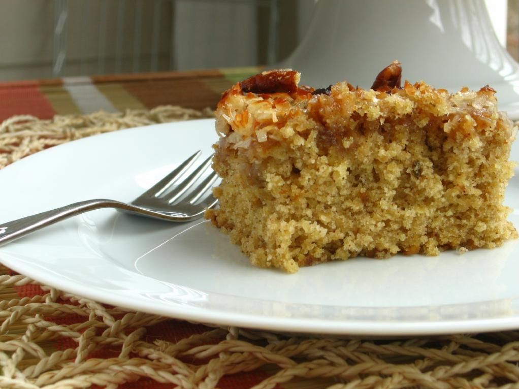 Oatmeal Cake with Broiled Icing Willow Bird Baking
